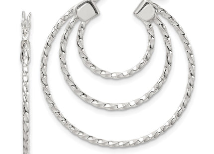 Sterling Silver Earrings Style QE8200 - Classique Jewelry Inc.