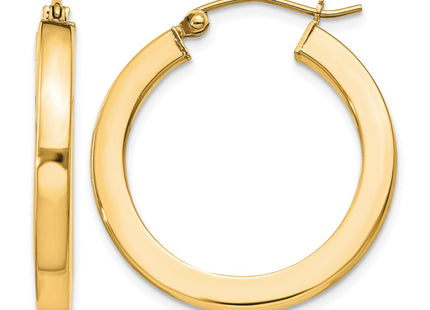 Sterling silver hoop earrings