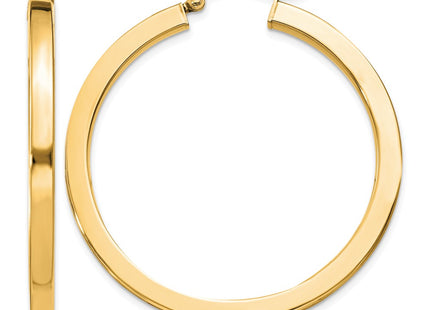 Sterling silver hoop earrings