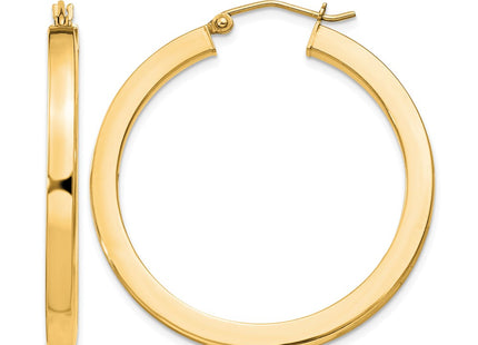 Sterling silver hoop earrings