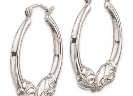 Sterling Silver Earrings Style QE8331 - Classique Jewelry Inc.