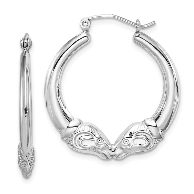 Sterling Silver Earrings Style QE8331 - Classique Jewelry Inc.