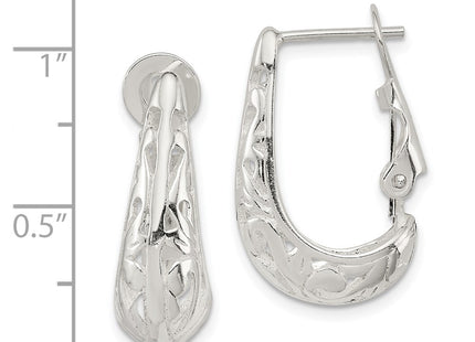 Sterling Silver Earrings Style QE8369 - Classique Jewelry Inc.