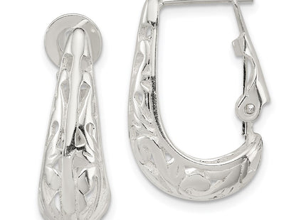Sterling Silver Earrings Style QE8369 - Classique Jewelry Inc.