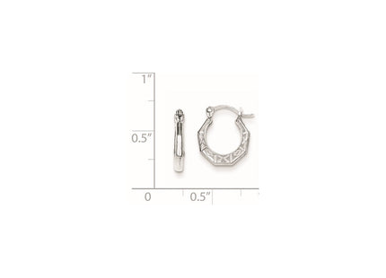 Sterling Silver Earrings Style QE8375 - Classique Jewelry Inc.