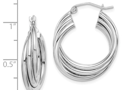 Sterling Silver Earrings Style QE8401 - Classique Jewelry Inc.