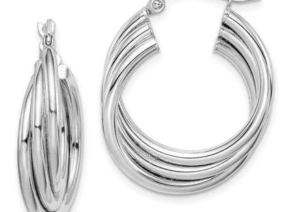 Sterling Silver Earrings Style QE8401 - Classique Jewelry Inc.