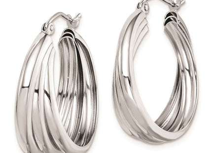 Sterling Silver Earrings Style QE8403 - Classique Jewelry Inc.