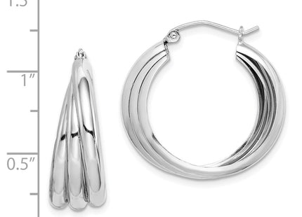 Sterling Silver Earrings Style QE8403 - Classique Jewelry Inc.