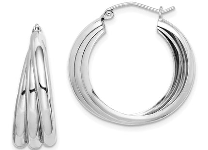 Sterling Silver Earrings Style QE8403 - Classique Jewelry Inc.