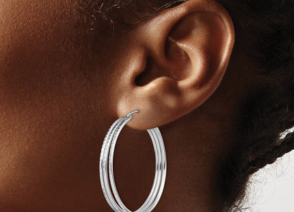 Sterling Silver Earrings Style QE8404 - Classique Jewelry Inc.