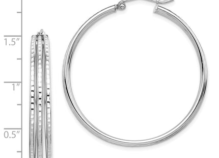 Sterling Silver Earrings Style QE8404 - Classique Jewelry Inc.