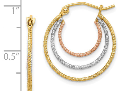 Sterling Silver Earrings Style QE8438 - Classique Jewelry Inc.