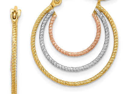 Sterling Silver Earrings Style QE8438 - Classique Jewelry Inc.