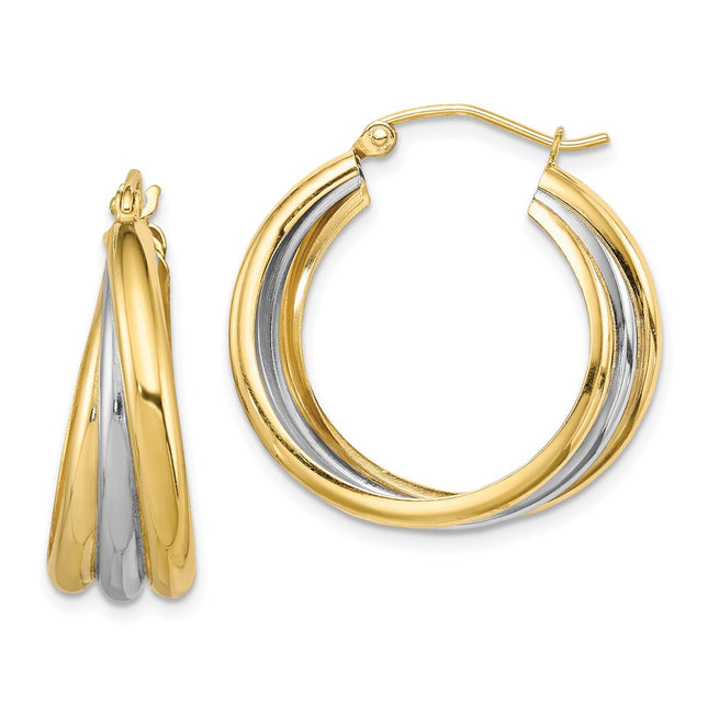Sterling Silver Earrings Style QE8440 - Classique Jewelry Inc.