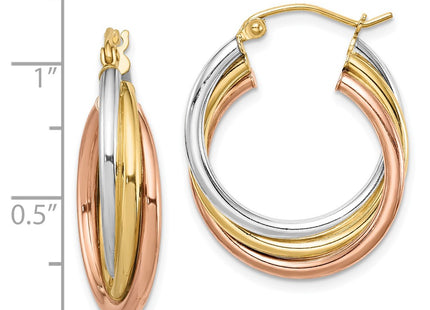 Sterling Silver Earrings Style QE8442 - Classique Jewelry Inc.