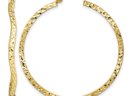 Sterling silver hoop earrings