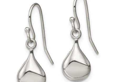Sterling Silver Shepherd Hook Earrings (Style QE8616)