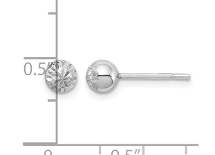 Sterling silver earrings, further view