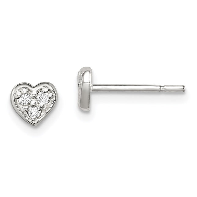 Sterling Silver Earrings Style QE8620 - Classique Jewelry Inc.