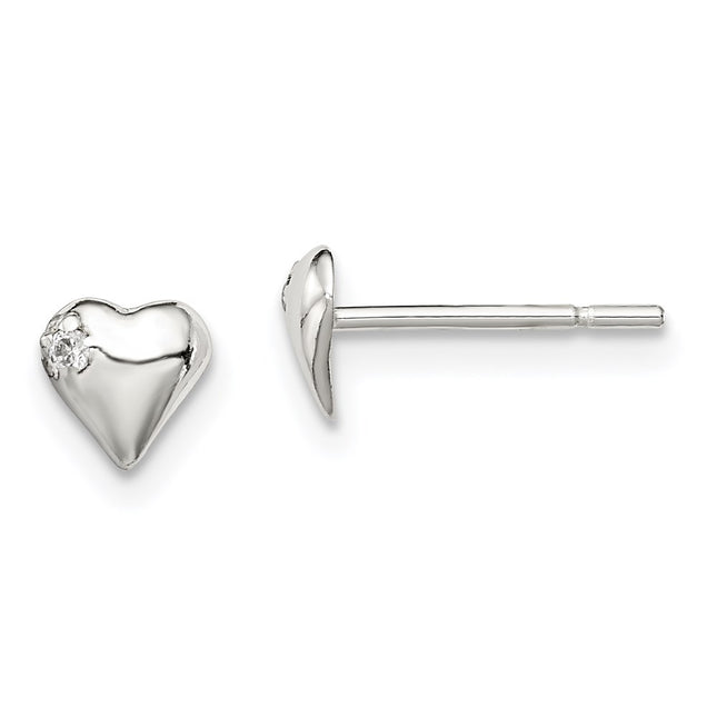 Sterling Silver Earrings Style QE8621 - Classique Jewelry Inc.