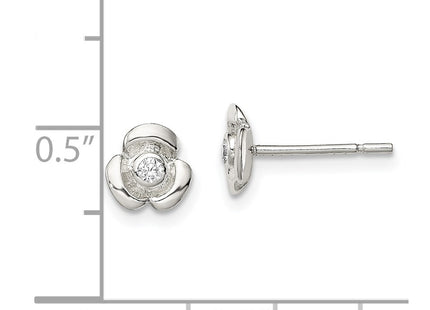 Sterling Silver Earrings Style QE8629 - Classique Jewelry Inc.