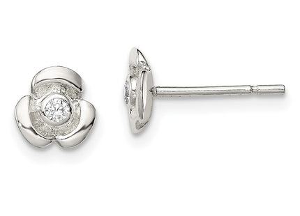 Sterling Silver Earrings Style QE8629 - Classique Jewelry Inc.