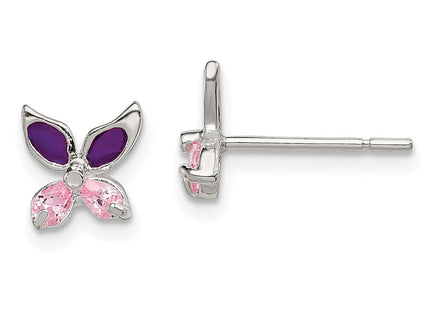 Sterling Silver Earrings Style QE8639 - Classique Jewelry Inc.