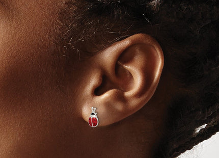 Sterling silver earrings, another view