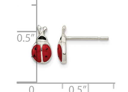 Sterling silver earrings, further view