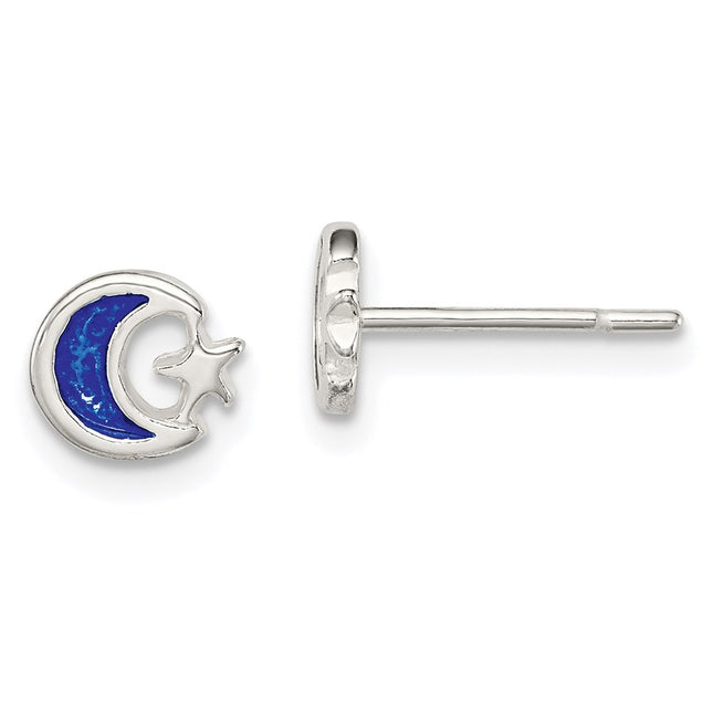 Sterling Silver Earrings Style QE8643 - Classique Jewelry Inc.
