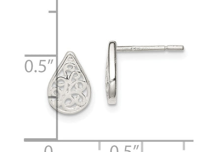Sterling Silver Earrings Style QE8652 - Classique Jewelry Inc.