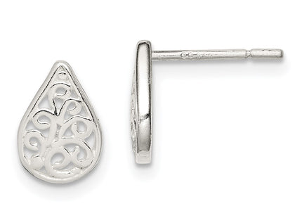 Sterling Silver Earrings Style QE8652 - Classique Jewelry Inc.