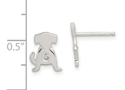 Sterling Silver Earrings Style QE8679 - Classique Jewelry Inc.