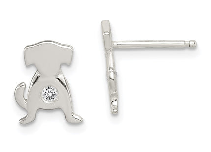 Sterling Silver Earrings Style QE8679 - Classique Jewelry Inc.