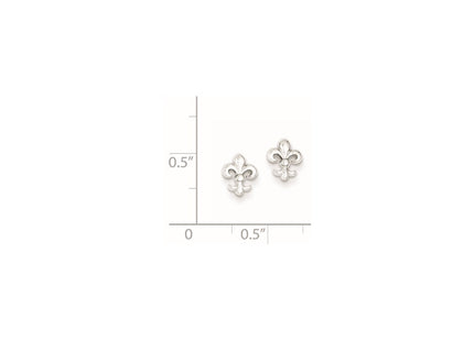 Sterling Silver Earrings Style QE8682 - Classique Jewelry Inc.