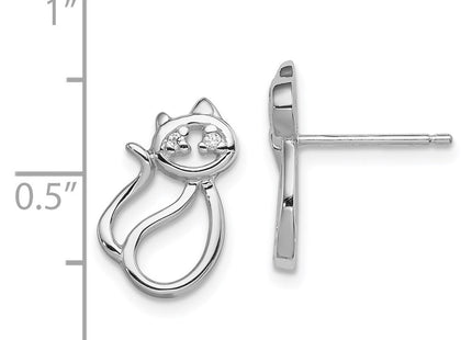 Sterling Silver Earrings Style QE8685 - Classique Jewelry Inc.