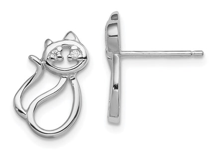 Sterling Silver Earrings Style QE8685 - Classique Jewelry Inc.