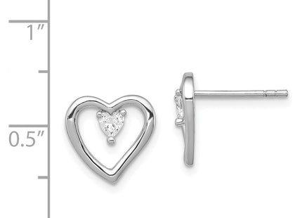 Sterling Silver Earrings Style QE8687 - Classique Jewelry Inc.