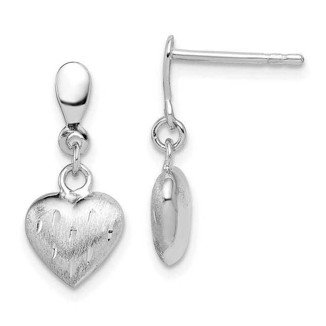 Sterling Silver Earrings Style QE8706 - Classique Jewelry Inc.