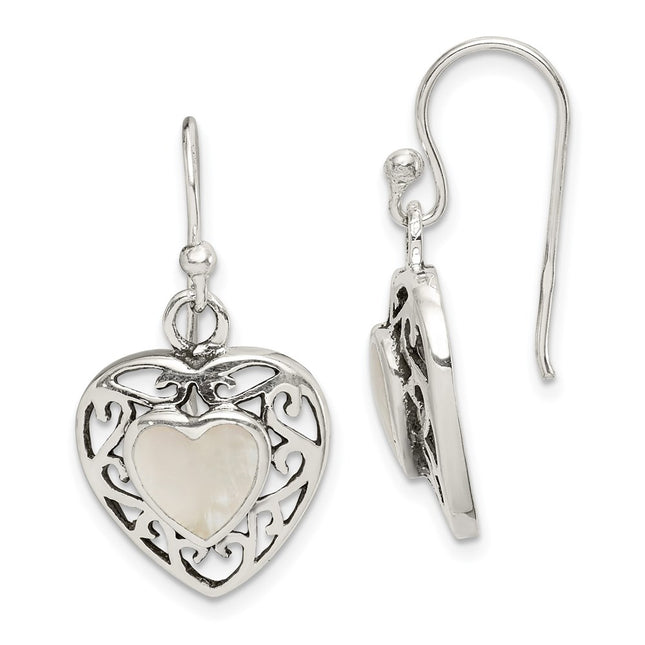 Sterling Silver Earrings Style QE8716 - Classique Jewelry Inc.