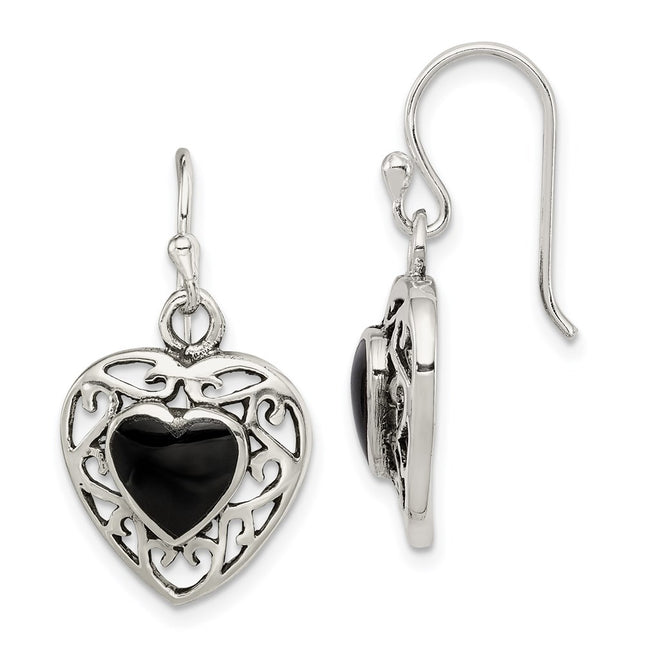 Sterling Silver Earrings Style QE8717 - Classique Jewelry Inc.