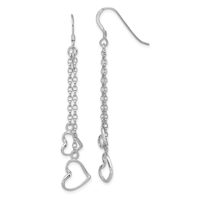 Sterling Silver Earrings Style QE8752 - Classique Jewelry Inc.