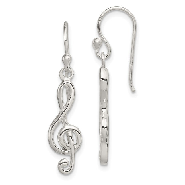 Sterling Silver Earrings Style QE8794 - Classique Jewelry Inc.