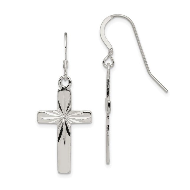 Sterling Silver Earrings Style QE8819 - Classique Jewelry Inc.