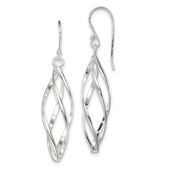 Sterling Silver Earrings Style QE8823 - Classique Jewelry Inc.
