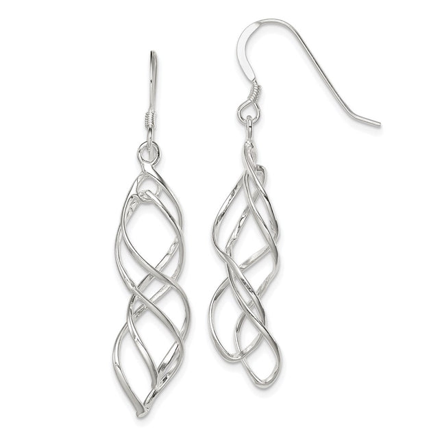 Sterling Silver Earrings Style QE8824 - Classique Jewelry Inc.