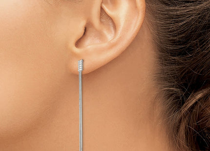 Sterling Silver Earrings Style QE8854 - Classique Jewelry Inc.