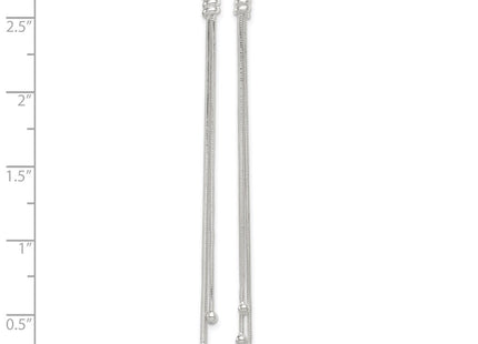 Sterling Silver Earrings Style QE8854 - Classique Jewelry Inc.