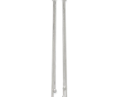 Sterling Silver Earrings Style QE8854 - Classique Jewelry Inc.